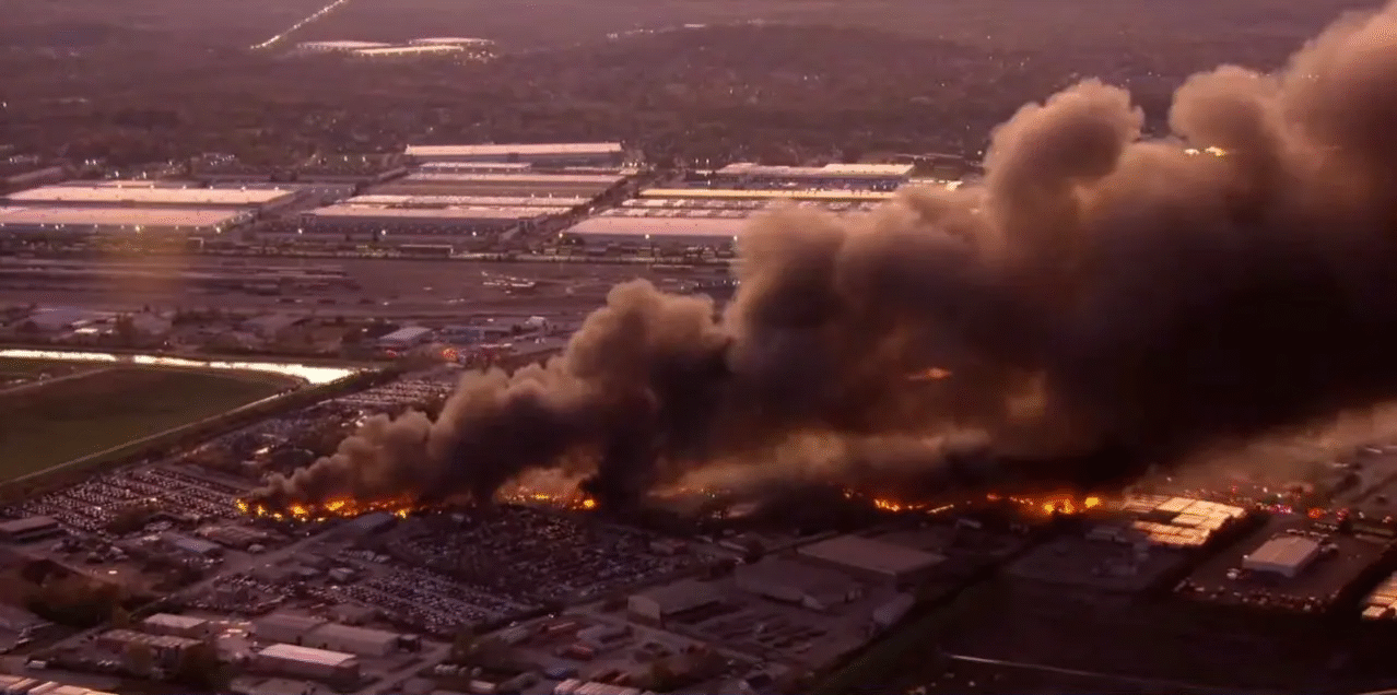 Louisville UPS Plane Crash: At Least 7 Dead and 11 Injured After Massive Explosion at Muhammad Ali International Airport 