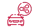 Rideshare Accident Icon